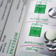 The abortion drug Mifepristone, also known as RU486, is pictured in an abortion clinic on February 17, 2006 in Auckland, New Zealand